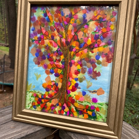 Kreativekristen original watercolor , the colors of fall , HP 25x4 - Picture 3 of 8